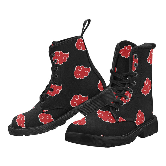 Level Up Your Festival and Rave Look with Men's Naruto Lace-up Canvas Rave Boots