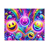 Rave Culture Unpuzzled: Neon Joy EDM Jigsaw Puzzle from Prism Raves, available in 30, 110, 252, 500, 1000 pieces, packaged in a stylish white metal tin box, perfect for ravers of all ages.