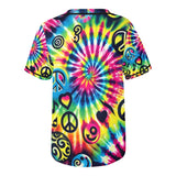 Vibrant rave-ready baseball jersey bursting with cheerful colors and a spirited Happy Vibes print. Perfect for festival-goers who love to stand out in a crowd and radiate positivity with every move at their favorite EDM or riddim events. This jersey is a must-have for any rave enthusiast looking to showcase their unique style and PLUR spirit."  Feel the rhythm with every thread and let this jersey be your anthem at the next rave!