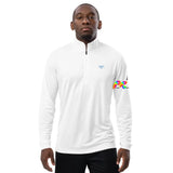 Adidas Quarter Zip Men's Pullover - Cosplay Moon