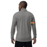 Adidas Quarter Zip Men's Pullover - Cosplay Moon