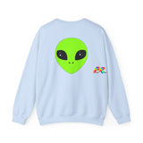 Alien Universe Unisex Heavy Blend™ Sweatshirt S / Light Blue