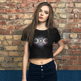 Ancient Runes in a Cloud Women’s Crop Tee - Ashley's Cosplay Cache
