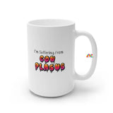 Material: white ceramic Available in two sizes: 11oz (0.33 l) and 15oz (0.44 l) C-shaped handle Convention gift Anime Gift Glossy finish Anime Coffee Mug "Con Plague" Coffee Mug Anime Coffee Mug, "Suffering From Con Plague, Cosplay Mug, Anime Gift, White Ceramic Mug, 11oz and 15oz, Cosplay Moon - Cosplay Moon