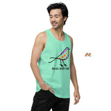 Cosplay Moon, Birds Aren't Real, Men’s, Tank Top, 100% Cotton, Relaxed Fit - Cosplay Moon