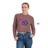 Bright Heart Women's Cropped Sweatshirt - Cosplay Moon