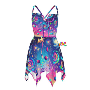 Celestial Fairy Rave Dress Xs / White