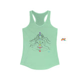 Chakras and Om Women's Ideal Racerback Tank - Ashley's Cosplay Cache