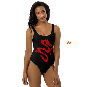 Chinese Dragon One-Piece Swimsuit - Ashley's Cosplay Cache