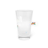 Colorful Flow State Drink Pint Glass, 16oz - Cosplay Moon