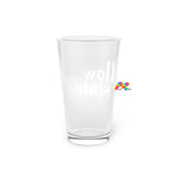 Colorful Flow State Drink Pint Glass, 16oz - Cosplay Moon