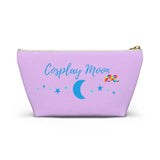 Purple, Makeup Bag, "Suffering From Con Plague", Anime Gifts, Con-Goers Gifts, 2 Sizes, Accessory Pouch w T-bottom, Cosplay Moon - Cosplay Moon