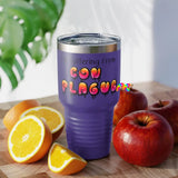 Water Bottle, "Suffering From Con Plague", Ringneck Tumbler, 30oz - Cosplay Moon