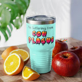 Water Bottle, "Suffering From Con Plague", Ringneck Tumbler, 30oz - Cosplay Moon