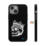 Crowned Skull Impact-Resistant Phone Cases - Ashley's Cosplay Cache