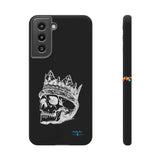 Crowned Skull Impact-Resistant Phone Cases - Ashley's Cosplay Cache