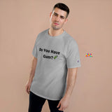 funny rave shirt, champion short sleeve crew neck unisex shirt, sizes xs to 3XL, Do You Have Gum - Cosplay Moon