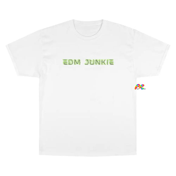 edm junkie short sleeve crew neck t-shirt, small to 3XL plus size rave shirt - cosplay moon