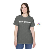 Unisex EMD Dreams T-Shirt in various sizes, perfect for rave enthusiasts, available at Prism Raves.