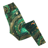 Emerald Cosmos Rave Yoga Leggings from Prism Raves, featuring a captivating cosmic design with deep emerald and space-themed patterns. Available in various sizes, these leggings are ideal for rave enthusiasts looking to make a statement. Complete the look with a matching top for a harmonious cosmic ensemble."  For more details and to explore size options, check out the product page here.