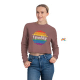 Equality Women's Cropped Sweatshirt - Cosplay Moon