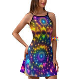 Exotic Neon Rave Dress - Cosplay Moon