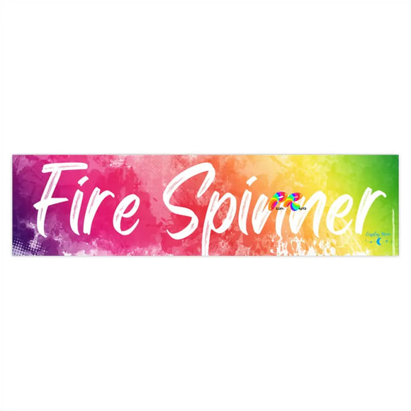Fire Spinner Bumper Stickers - Ashley's Cosplay Cache