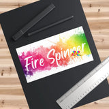 Fire Spinner Bumper Stickers - Ashley's Cosplay Cache