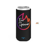 Fire Spinner Slim Can Cooler - Ashley's Cosplay Cache