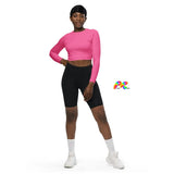 Fuschia Recycled Festival Gym Crop Top - Cosplay Moon
