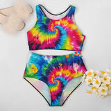 Fusion Tie Dye Racerback Bikini Racer Back