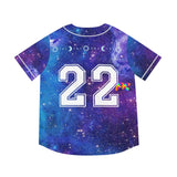 Galaxy Moon Men's Baseball Jersey - Cosplay Moon