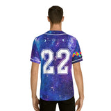 Galaxy Moon Men's Baseball Jersey - Cosplay Moon