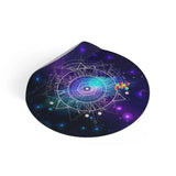 Galaxy Round Vinyl Stickers - Ashley's Cosplay Cache