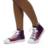 Galaxy Women’s High Top Canvas Shoes - Ashley's Cosplay Cache