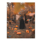Girl Witch With Pumpkins Puzzle (120, 252, 500-Piece) - Ashley's Cosplay Cache