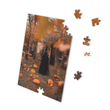 Girl Witch With Pumpkins Puzzle (120, 252, 500-Piece) - Ashley's Cosplay Cache