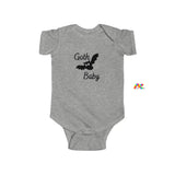 Goth Baby Infant Fine Jersey Bodysuit - Ashley's Cosplay Cache