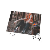 Goth Girl With Orange Hair Puzzle (96, 252, 500, 1000-Piece) - Cosplay Moon