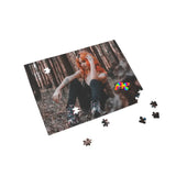 Goth Girl With Orange Hair Puzzle (96, 252, 500, 1000-Piece) - Cosplay Moon