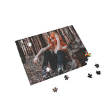 Goth Girl With Orange Hair Puzzle (96, 252, 500, 1000-Piece) - Cosplay Moon