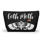 Goth Moth Accessory Pouch w T-bottom - Ashley's Cosplay Cache