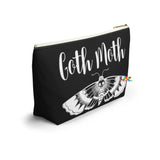 Goth Moth Accessory Pouch w T-bottom - Ashley's Cosplay Cache
