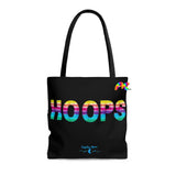 Gradient Hoops AOP Tote Bag - Cosplay Moon