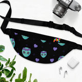Green and Purple Alien Fanny Pack - Ashley's Cosplay Cache