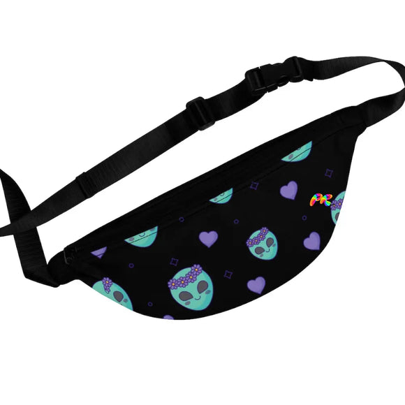 Green and Purple Alien Fanny Pack - Ashley's Cosplay Cache