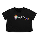 Hooplife Women's Flowy Cropped Tee - Ashley's Cosplay Cache