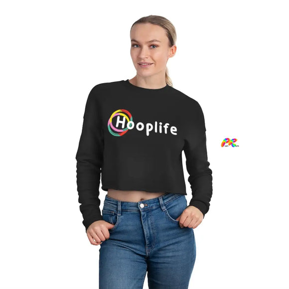Hooplife Women's Cropped Sweatshirt - Ashley's Cosplay Cache