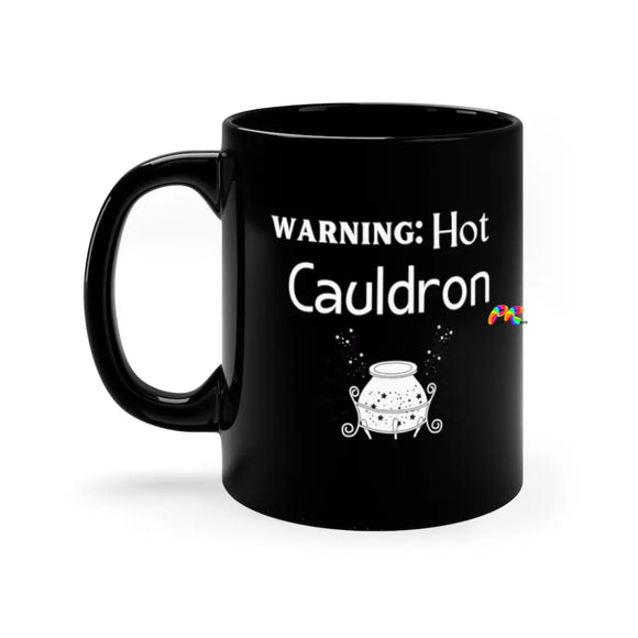 Hot Cauldron Black Coffee Mug, 11oz - Ashley's Cosplay Cache
