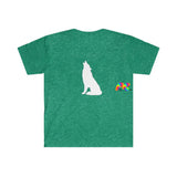 Wolf Unisex Softstyle T-Shirt - Ashley's Cosplay Cache